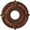 Ekena Millwork Attica Ceiling Medallion (Fits Canopies up to 3 1/2"), 12 3/4"OD x 4"ID x 1/2"P, Copper Penny CM12ATCPS - alternate 1